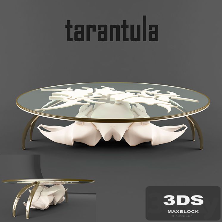 Coffee table - tarantula