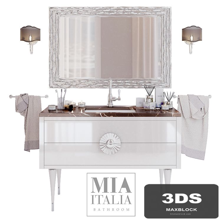 MiaItalia_Novecento_bathroom furniture