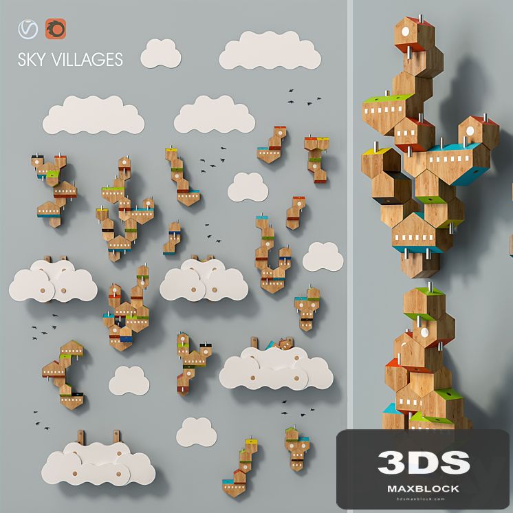 Sky Villages set 17