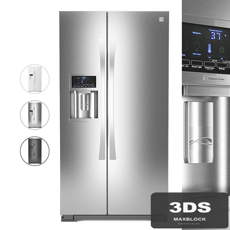 Kenmore Elite 28 cu. ft. Side-by-Side Refrigerator