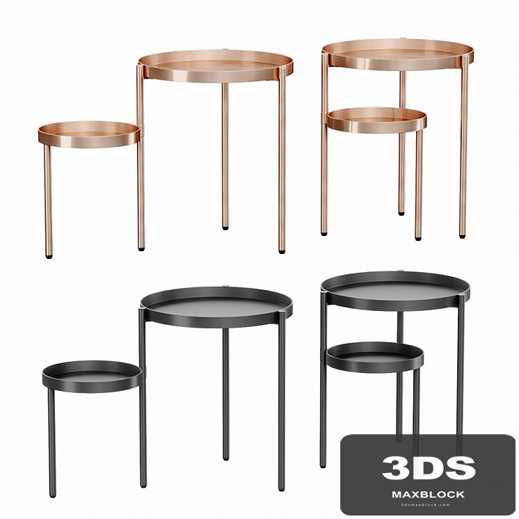 Made Essentials Alana Two Tier Bedside