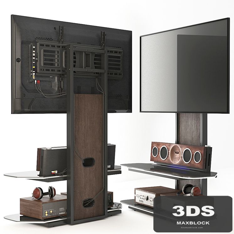 Television stand, acoustics.