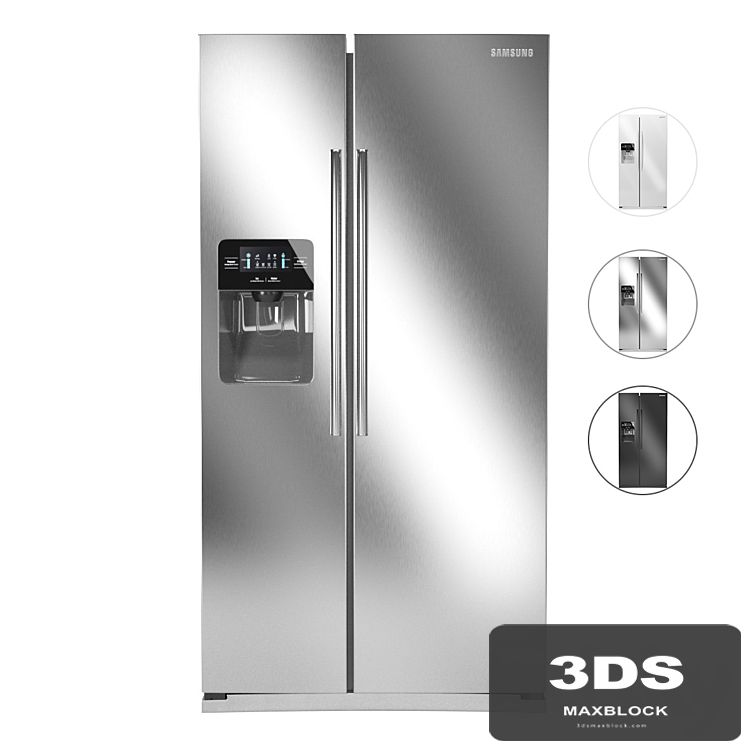 Samsung Side-By-Side RS25J500DSR
