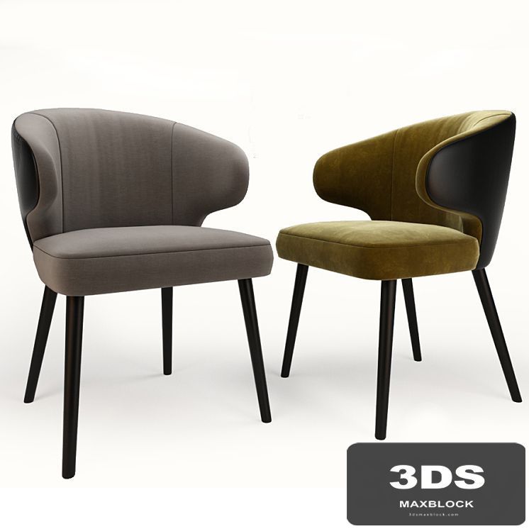 Aston Dining Little Armchair Minotti