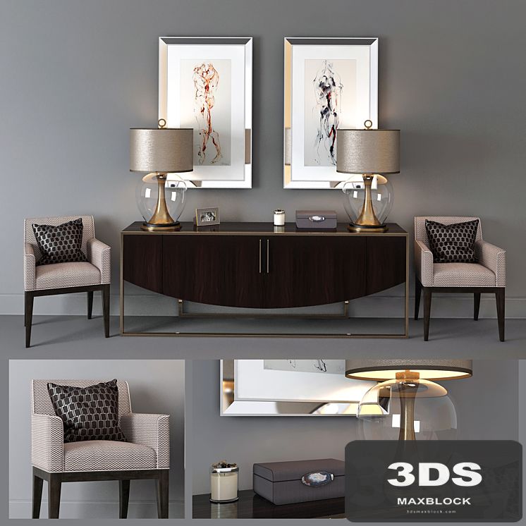 Set of furniture The Sofa & Chair Company (set1)