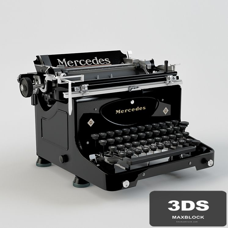 Mercedes Typewriter