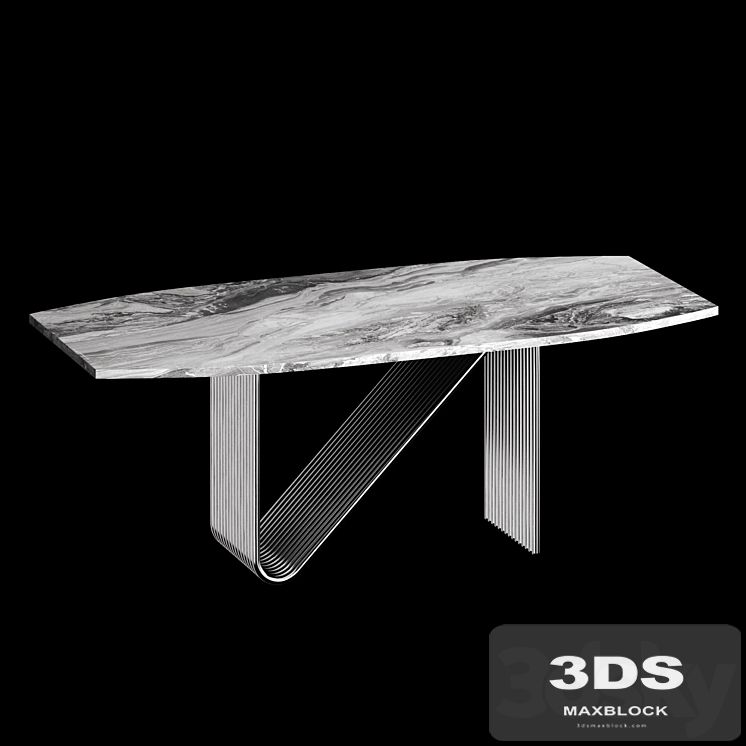 Wave Dining Table by e'NIGMA-code