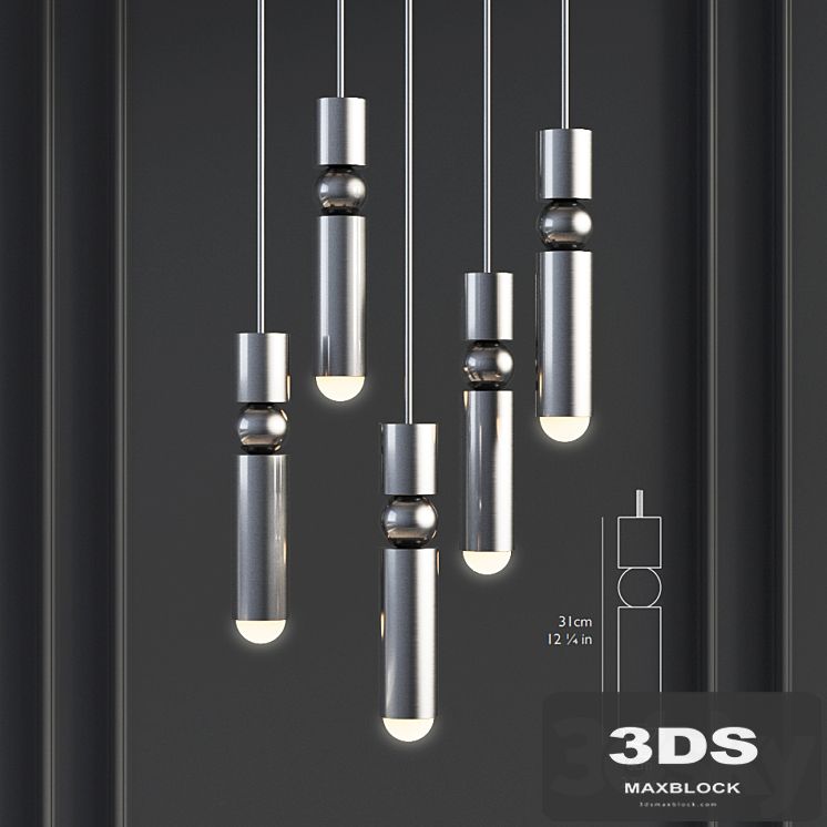Fulcrum Light Polished Chrome - Lee Broom