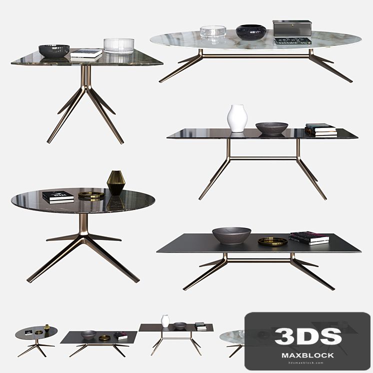 POLIFORM COFFEE TABLES MONDRIAN