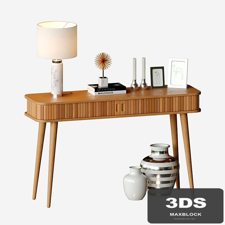 Decorative set in Scandinavian style