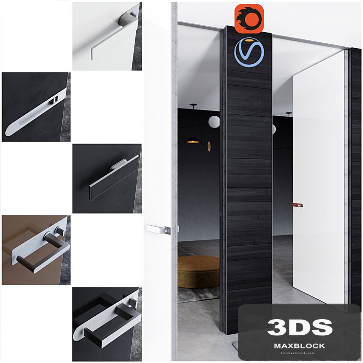 Rimadesio doors Moon _ doors for office and home