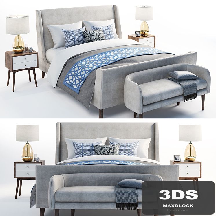 Sleigh Bed