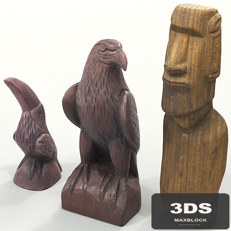 Wooden Statuettes