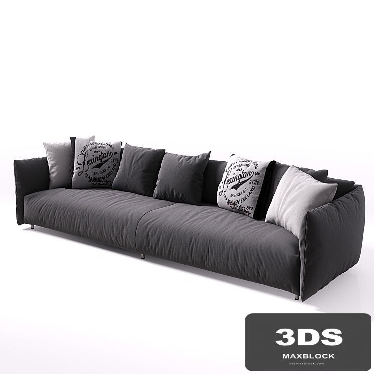 Sofa Meridiani Scott Twin