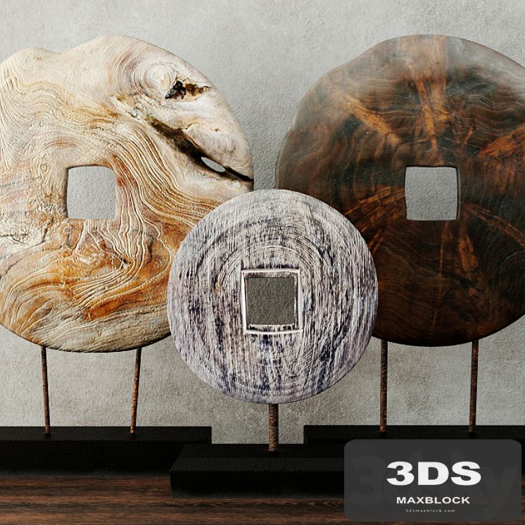 Albesia &amp; Teak Wood Table Top Decoration