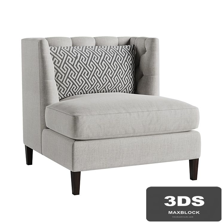 bernhardt Abbey Armless Chair