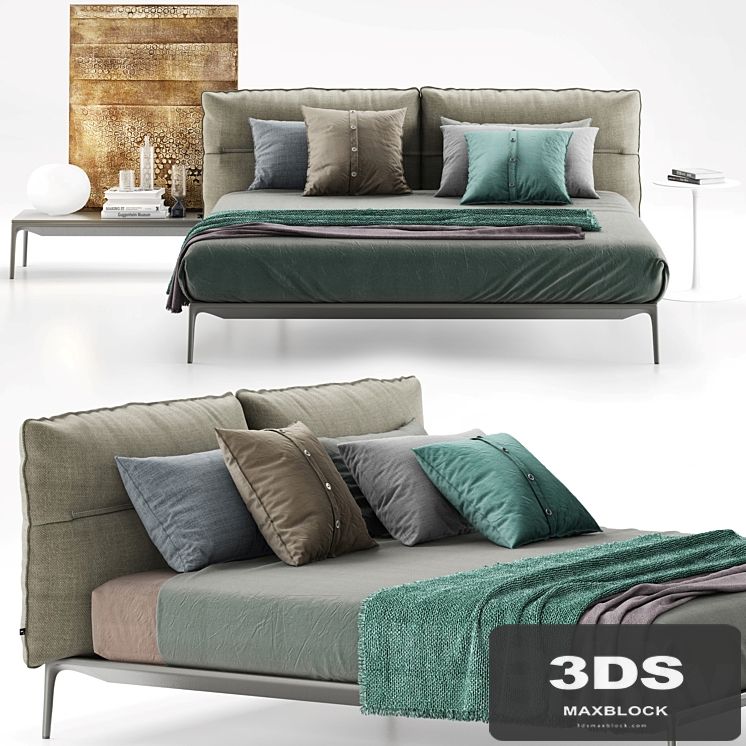MDF Italia Yale Bed 1