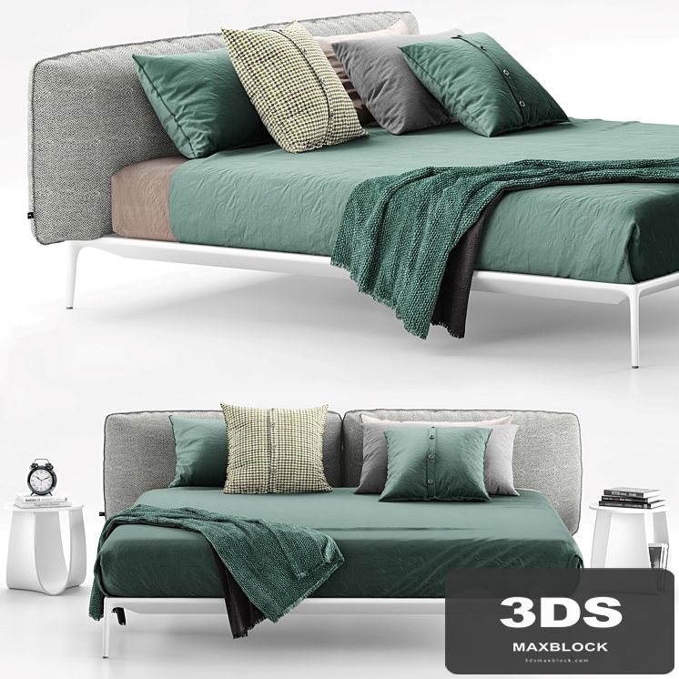 MDF Italia Yale Bed 2