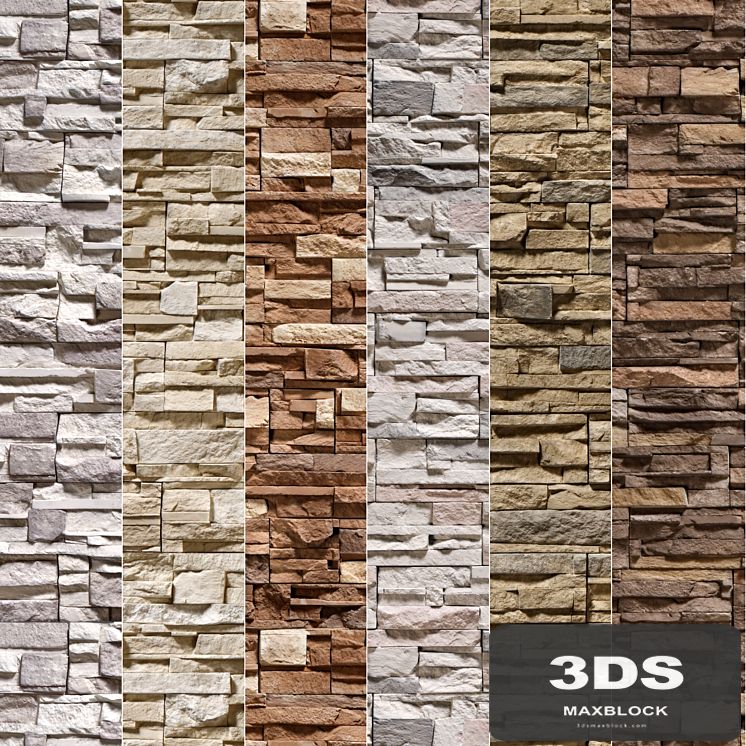 Stone Walls set 7