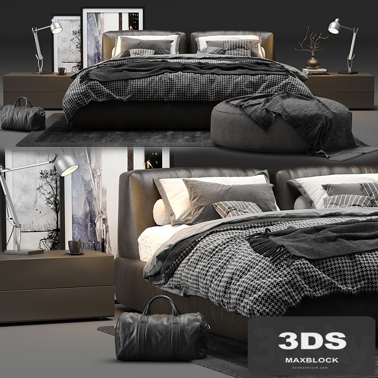 Poliform Bolton Bed