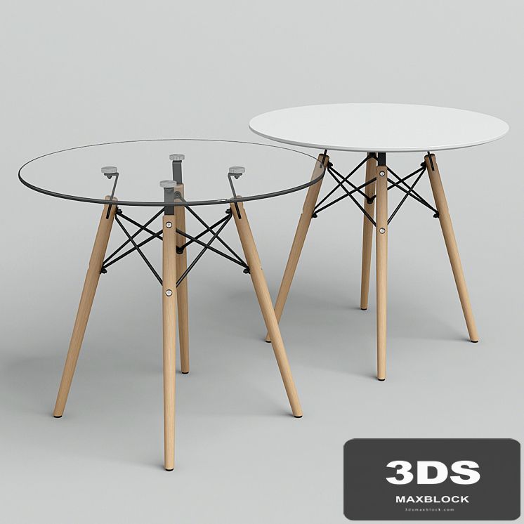 Tables Eames DSW.