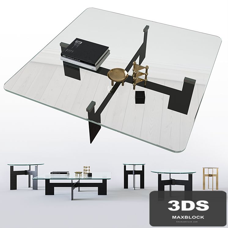 Minotti Ellis Table Set