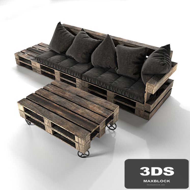 Sofa and table LOFT