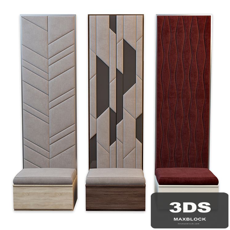Soft panels with seat