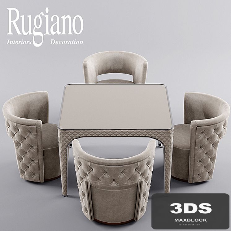 chair and table rugiano Giotto