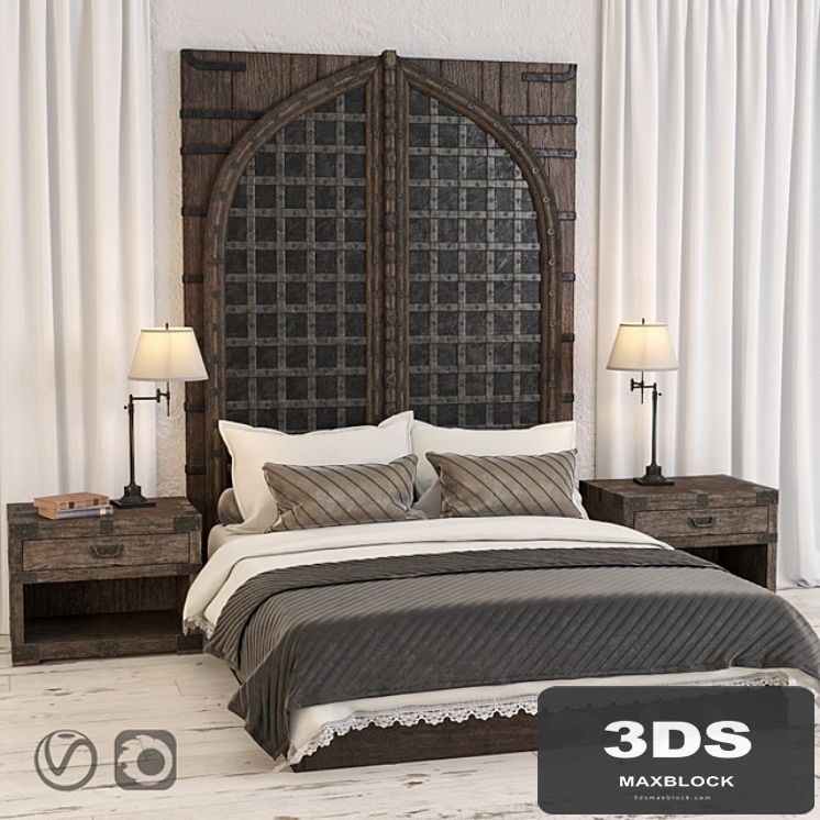 BED / RH INDIAN FORTRESS