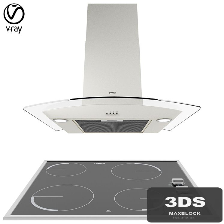 Zanussi Cooker Hood and Electric Hob
