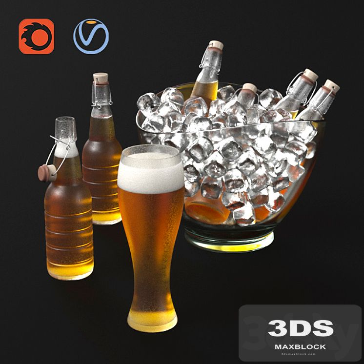 Beer and ice