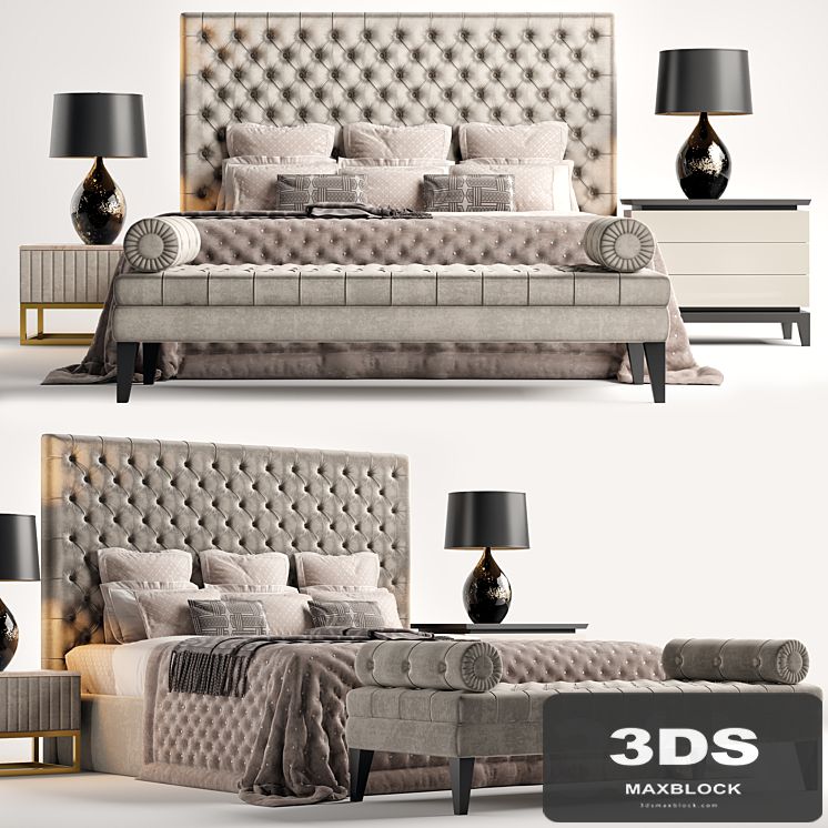 The Sofa & Chair Company Rossini Bed