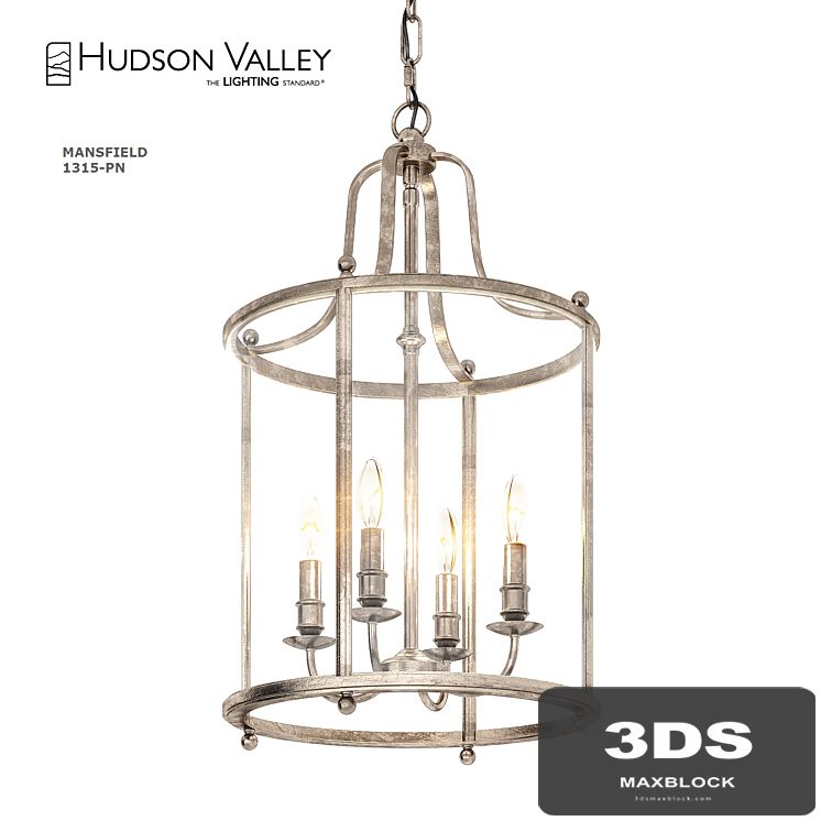 Hudson Valley Lighting Mansfield Transitional Foyer Light HV-1315