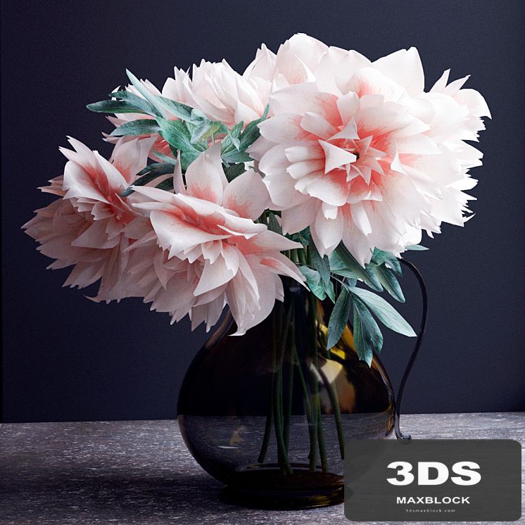 Bouquet of flowers in a vase 10