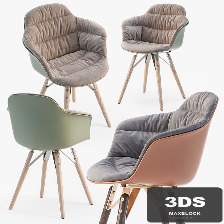 Bontempi Mood covered armchair