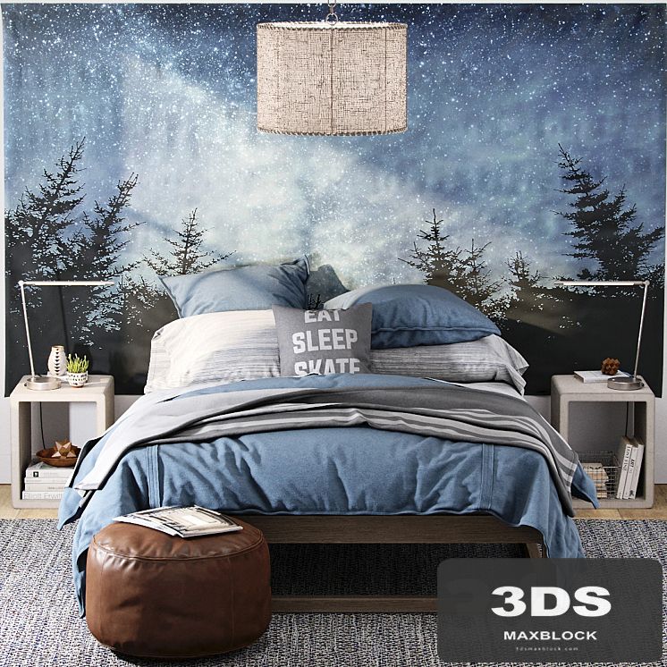 RH / LAGUNA PLATFORM BED