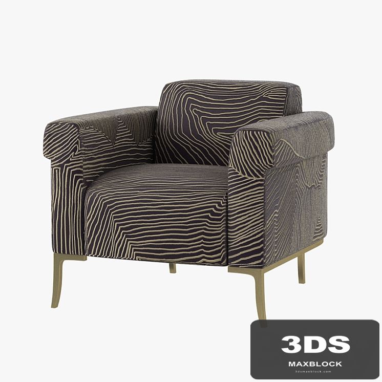 holly hunt SHEFFIELD LOUNGE CHAIR