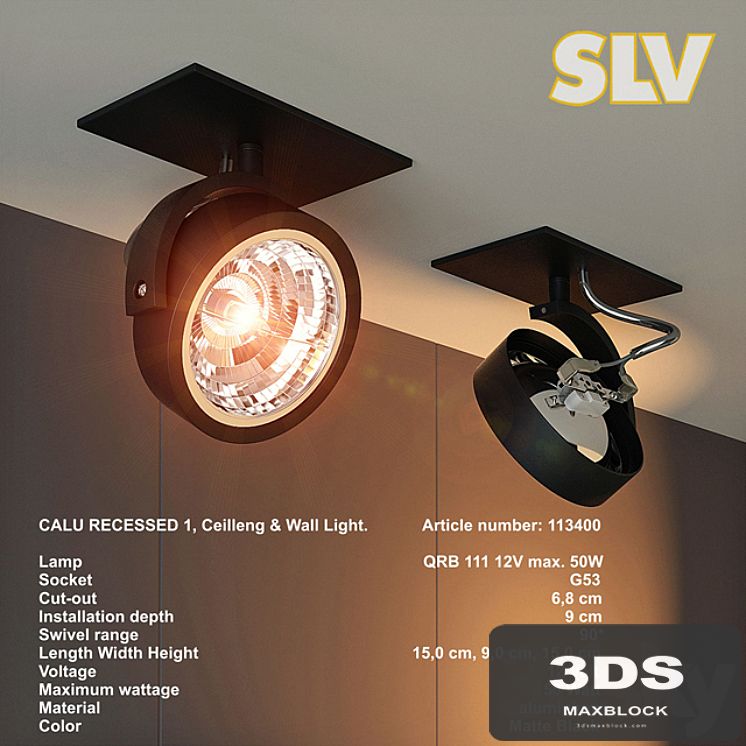 SLV CALU RECESSED 1