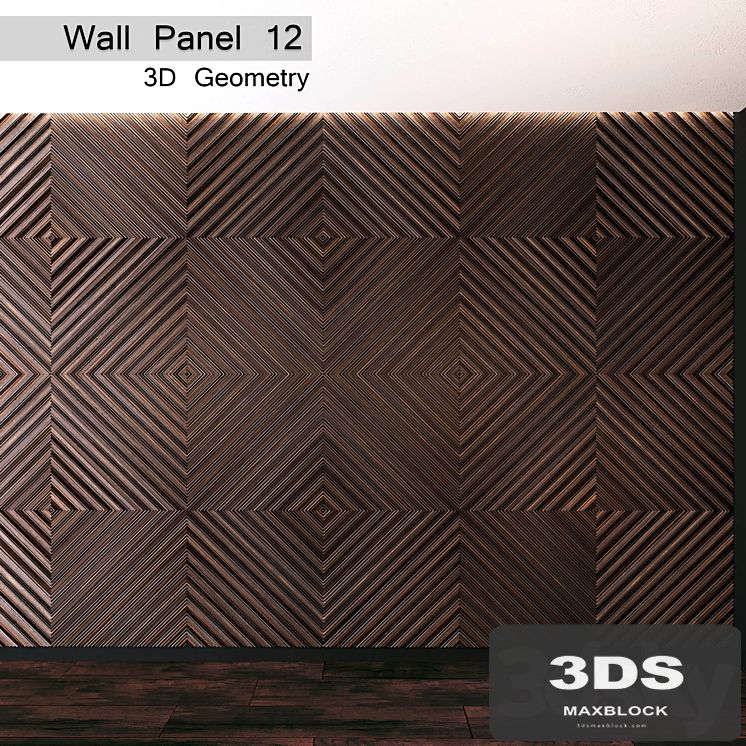 Wall Panel 12. 3D Geometry