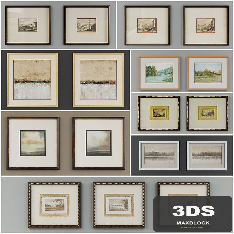 Collection of contemporary paintings John-Richard collection - 7
