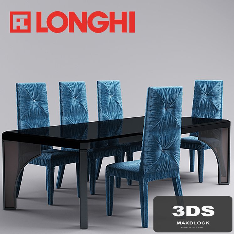table longhi Rim, chair longhi Must, table longhi karl