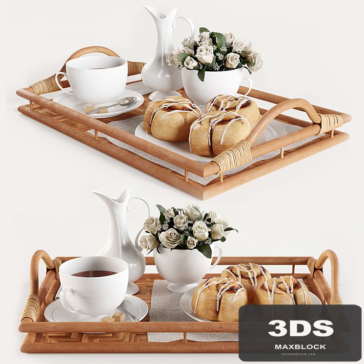 Breakfast on the tray W003