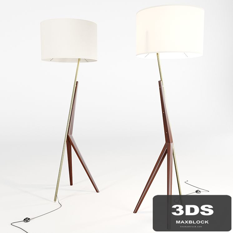 Floor lamp west elm Caldas Floor Lamp