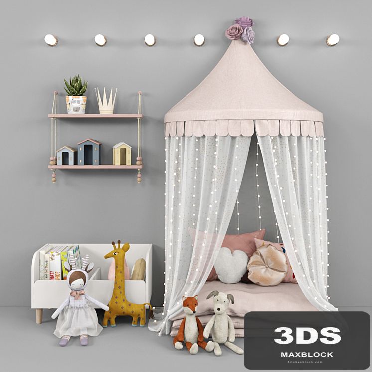 Tent and decor for children