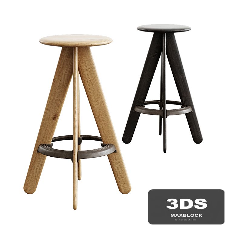 Tom Dixon / Slab Bar Stool
