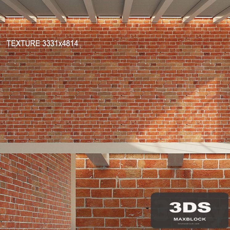 Brick wall (old brick) 6