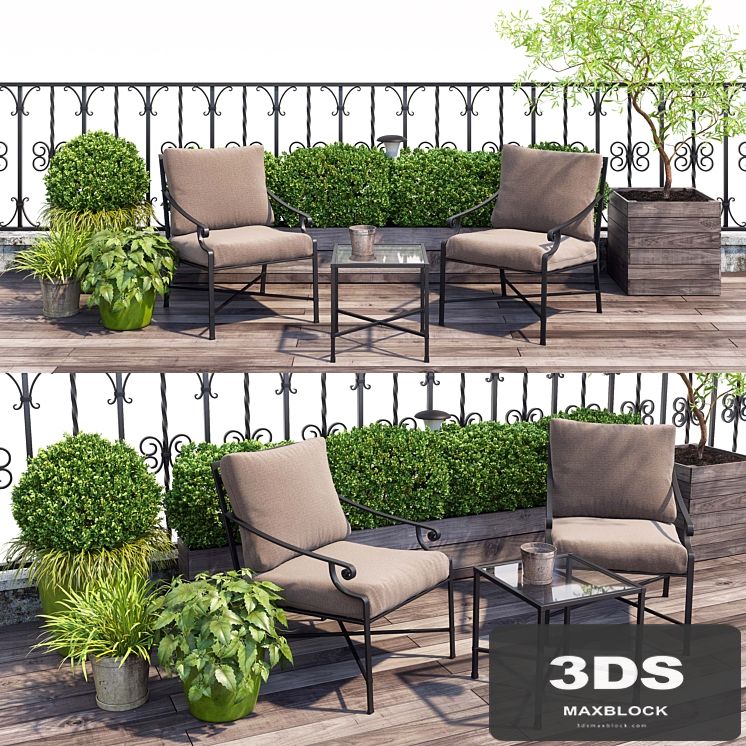 Terrace, balcony, penthouse