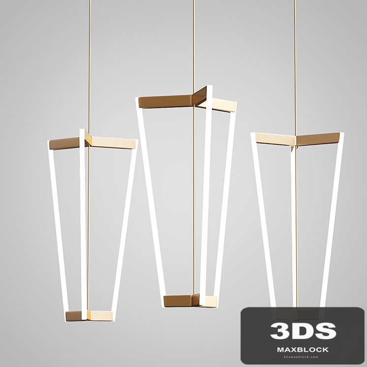 Tube Chandelier By Michael Anastassiades