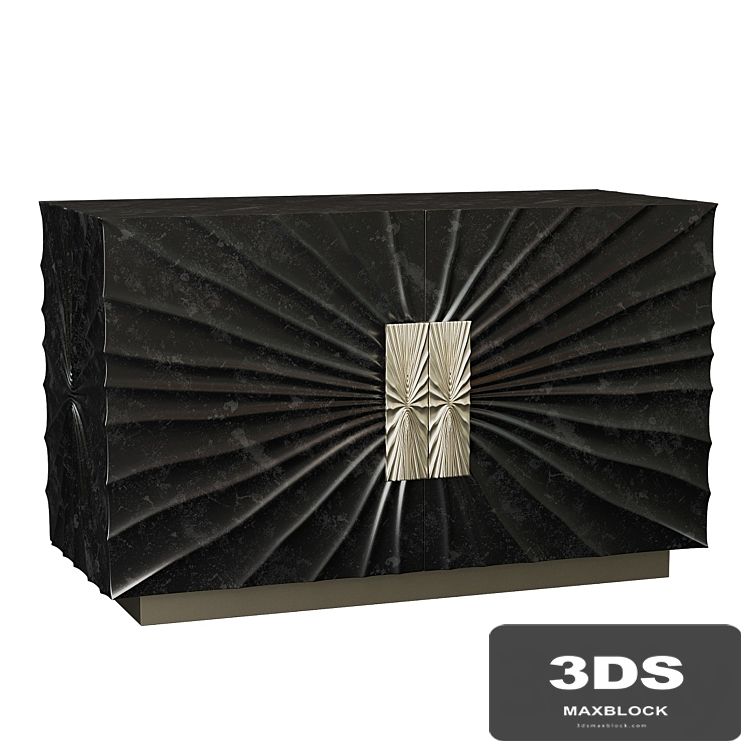 globalviews Pleated 2Door Cabinet